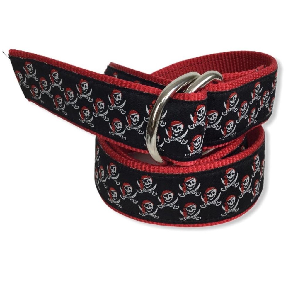 NFL Belt Buccaneers Small Belt Web Ribbon Tampa